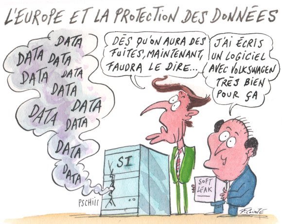 Dessin: Anticiper la législation européenne sur la protection des données